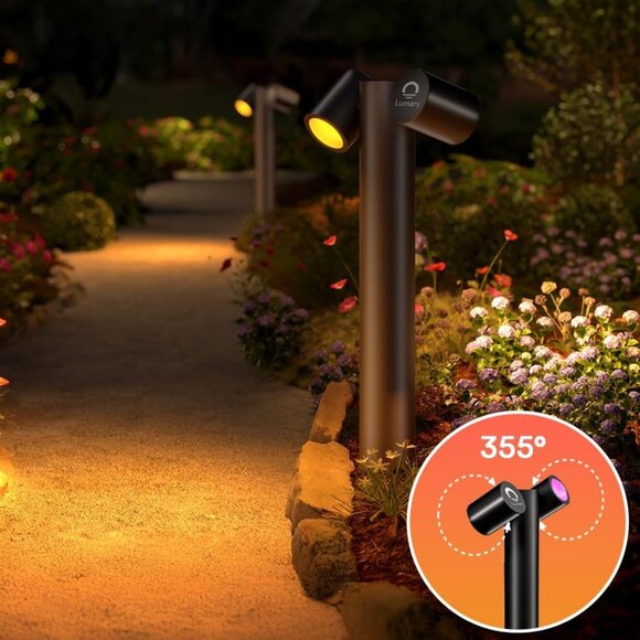 NIB - Lumary Smart RGBAI Pathway Lights Pro (4Pack) - Picture 4 of 11